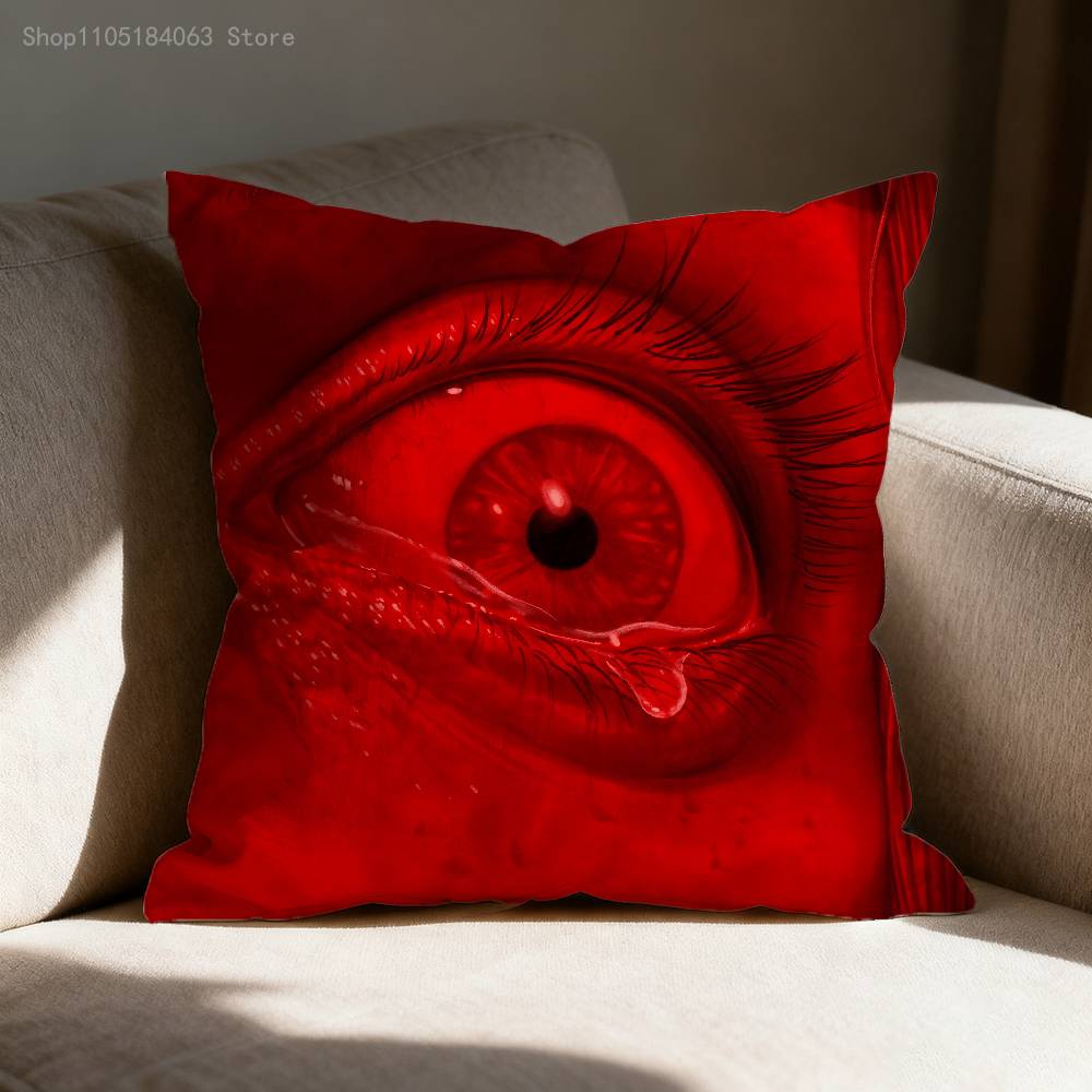 S-Saw Horror M-Massacre Pillow Case For Sofa Decor Car Office Room Printing Cushion Cover Decorations and Protector
