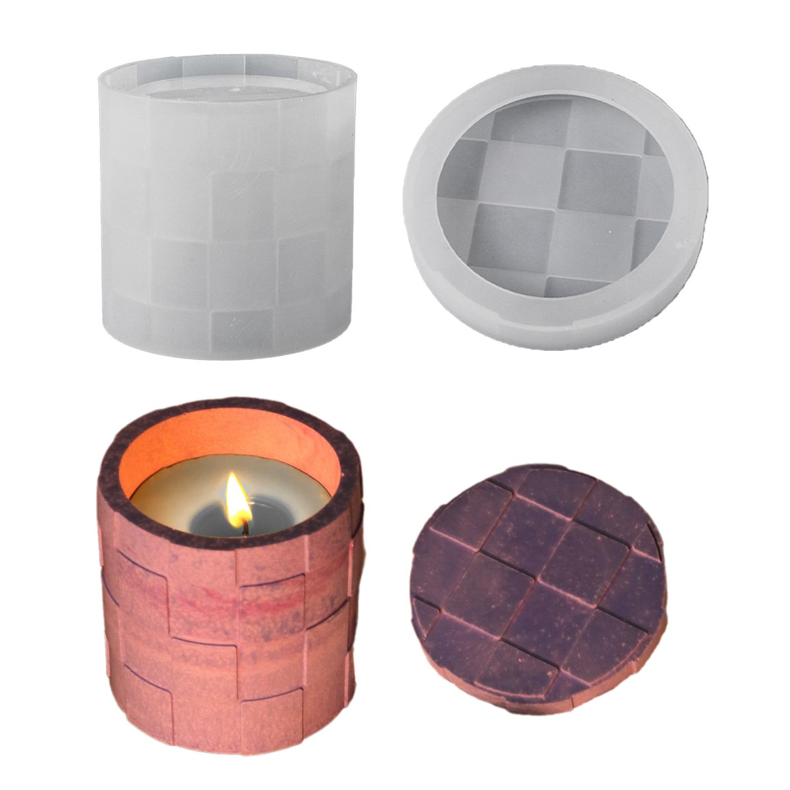 

Формы для свечей Силиконовая форма Восковая форма для свечей ручной работы Круглые шахматные формы Формы для ароматерапии/ароматов