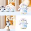 Cute Penguin Plush Doll With Pp Cotton Filling For Kids Gift And Bag Accessory