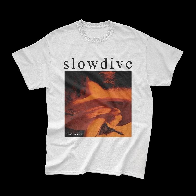 ZX Slowdive Exclusive TShirt  Unisex Music Band Tee  Just for A Day Album  Printed Music Apparel Gift  Souvlaki Merch S