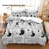 2D Mafalda Bedding Set Single Twin Full Queen King Size Bed Set Kids Bedroom Duvetcover Sets Anime Mafalda Bed