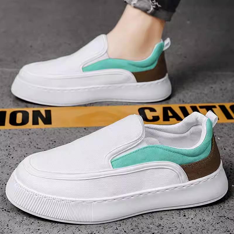 Canvas summer breathable thick-soled sports and leisure board shoes cloth shoes