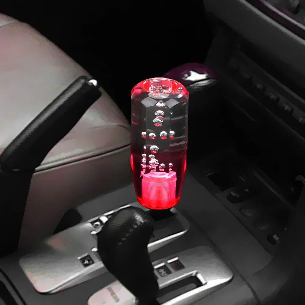 Transparent Bubble Transmission Shifter Crystal Transparent Manual Shift Knob  Car Accessories