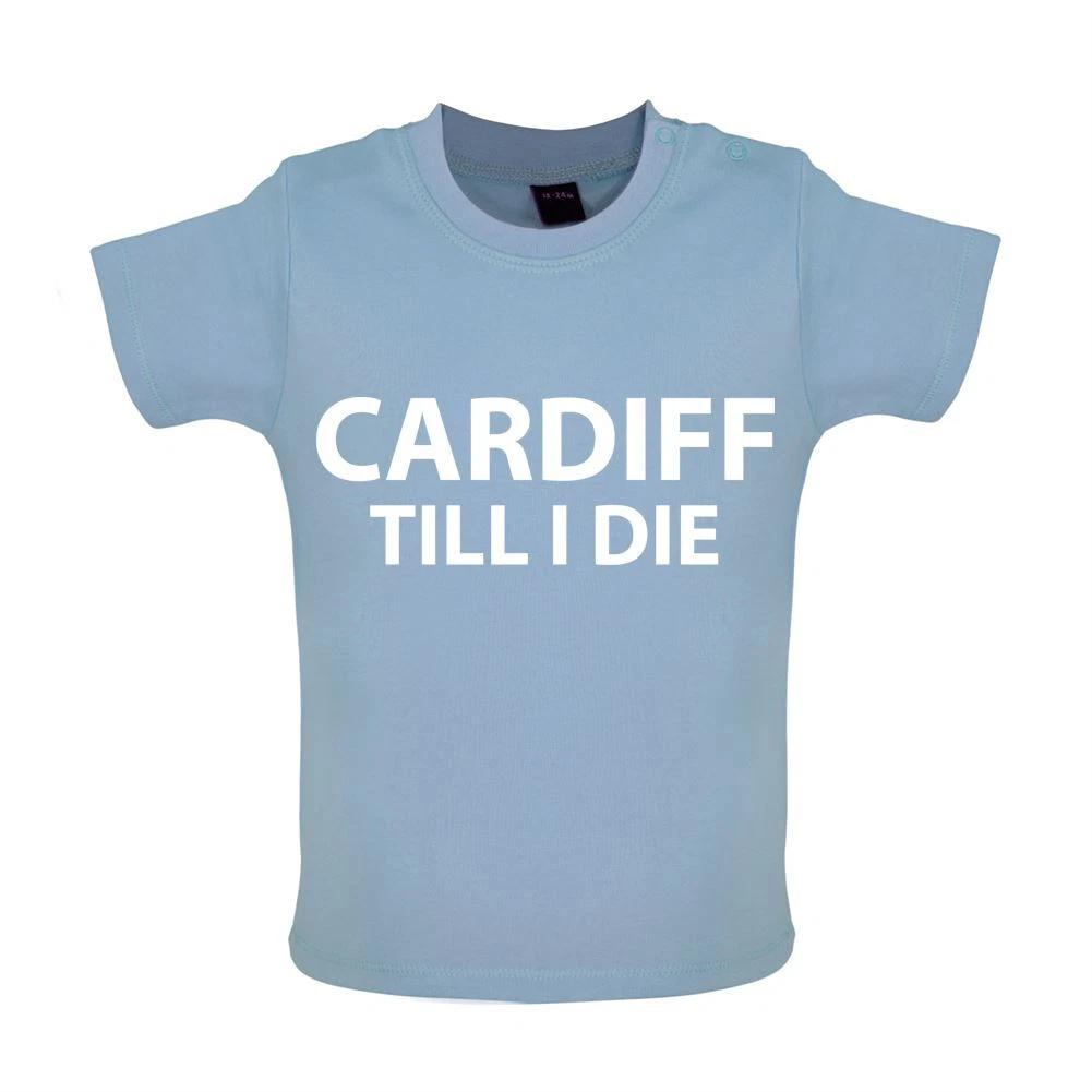 Cardiff Till I Die - Baby Kids Boys Girls Unisex T-Shirt / Babygrow - City FC Football Stadium Love 110