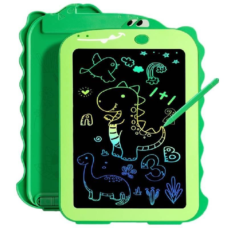 Colorful 10-inch Cartoon Dinosaur Unicorn Graffiti Educational Lcd Writing Tablet For Kids