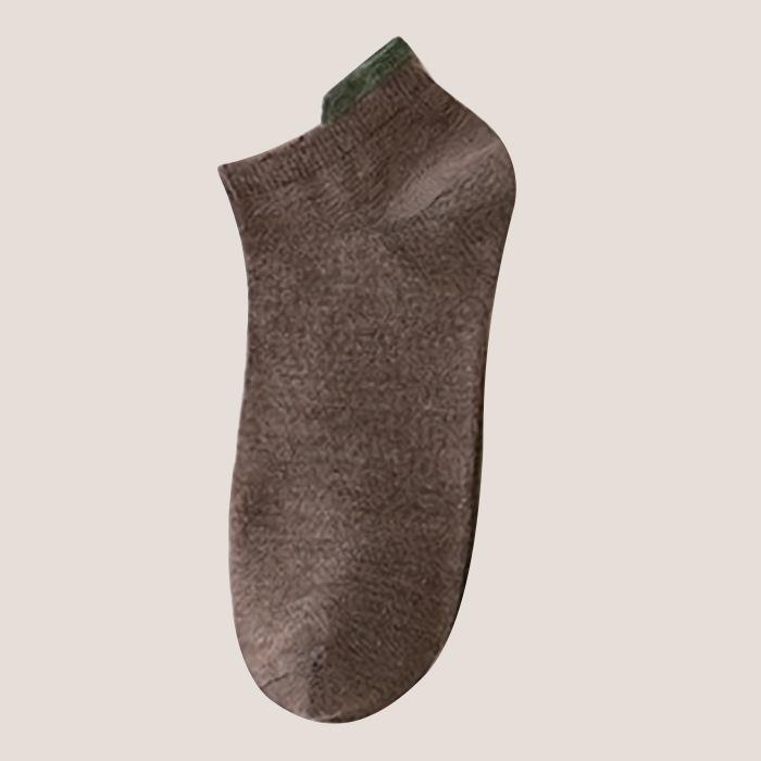 Damen Frühling und Sommer Dünne Reine Farbe Ohr Atmungsaktive Socken
