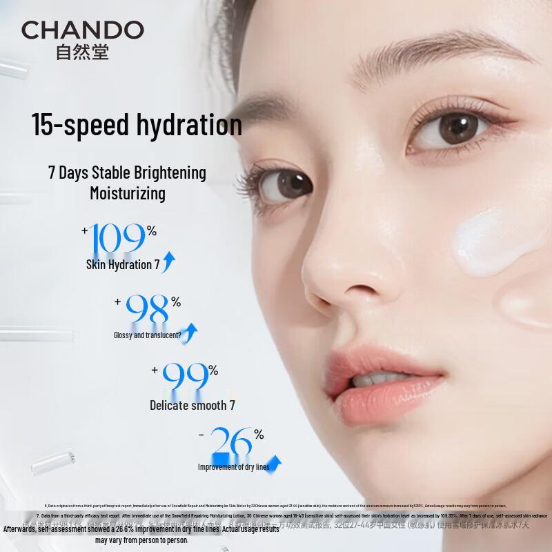 CHANDO Snow Region 3-Piece Hydrating Skincare Set