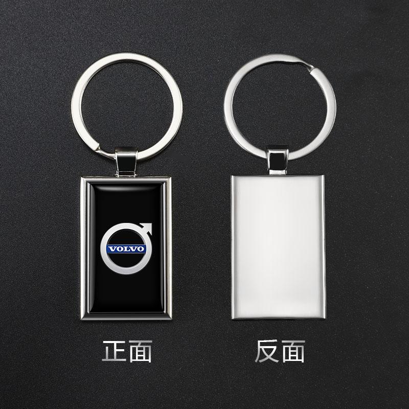 Car Emblem Keychain Pendant Zinc Alloy Key Ring For Volvo XC90 V90 V60 XC60 V40 EC40 EX40 S80 S60 S90 C40 XC40 V70 XC70 C30 C70