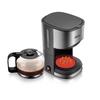 Compact Automatic Drip Coffee Maker with Keep Warm Function for Home and Office Use