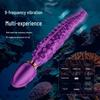 Octopus Double Vibration Rotating G-Spot Vibrator for Female Stimulation