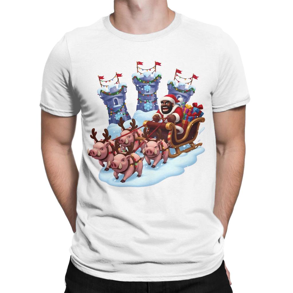 Hog Rider   T-Shirt Summer Christmas 100 Cotton T-Shirts For Men Novelty Print Tshirt Short Sleeve Classic Tops