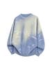2025 Winter Bamboo Leaf Jacquard Sweater: Round Neck, Loose Fit, Retro Knit Pullover