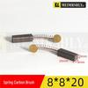 Copper Graphite Brushes for Servo Motor - Sizes: 6/7/8 x 8 x 15/20/25/30mm