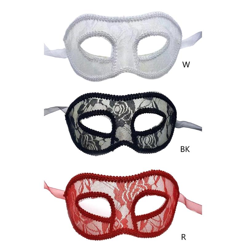 Maskenballmaske für Damen Mädchen Venezianische Maske Damen Halbgesichtsmaske Augenmaske Weihnachten Halloween Cosplay Spitze Maske