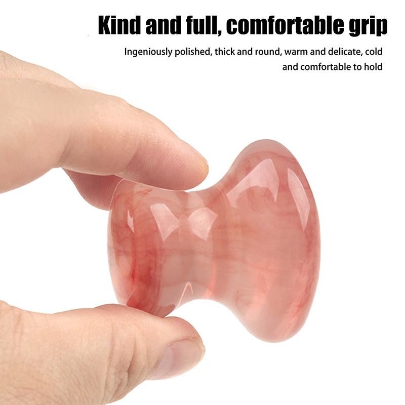 1 Pcs Natural Resin Mushroom Shape Massager Facial Roller Beauty Massage Eye Neck Care Slimming Tools Health Beauty Tools