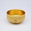 Hongda Brass Dragon & Phoenix Auspicious Copper Coin Bowl - Creative Home Ornament Gift