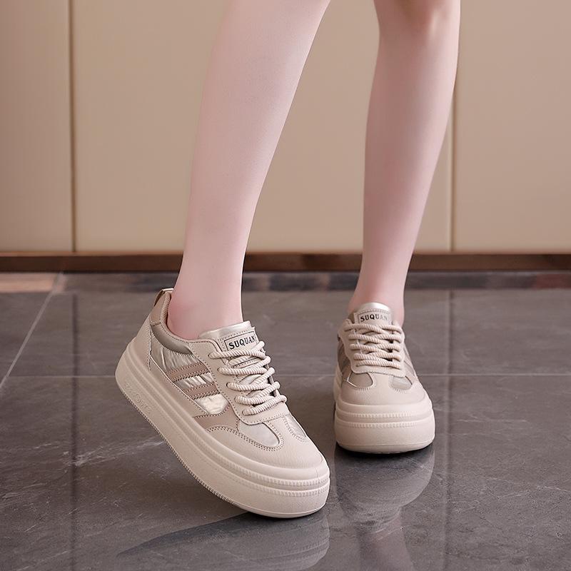 Forrest Gump Shoes Women's Sports Shoes 2025 Spring Explosion Casual Little White Shoes Women's Versatile Board Shoes Platform Shoes K3702