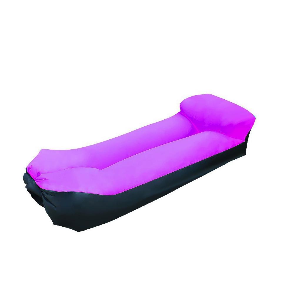 1 Piece Outdoor Fast Inflatable Air Sofa Bed Quality Sleeping Bag Inflatable Airbag Lazy Bag Beach Sofa