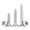 Jianaite 304 Stainless Steel Phillips Countersunk Self-Tapping Wood Screws