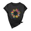 Women Short Sleeve  Soild  Sexy Cute Tee Slim Fit Tight Crop-Top T Shirt
