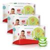 LuvLap Moisturising Baby Wipes With Aloe Vera And Chamomile Extracts Gentle Care For Delicate Skin  72 Wipes X Pack Of 3 With Lid Seal