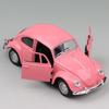 Klassischer 1967 Volkswagen VW Classic Beetle Bug Vintage Maßstab 1:36 Druckguss-Metall-Rückziehauto-Modellspielzeug für Geschenk/Kinder