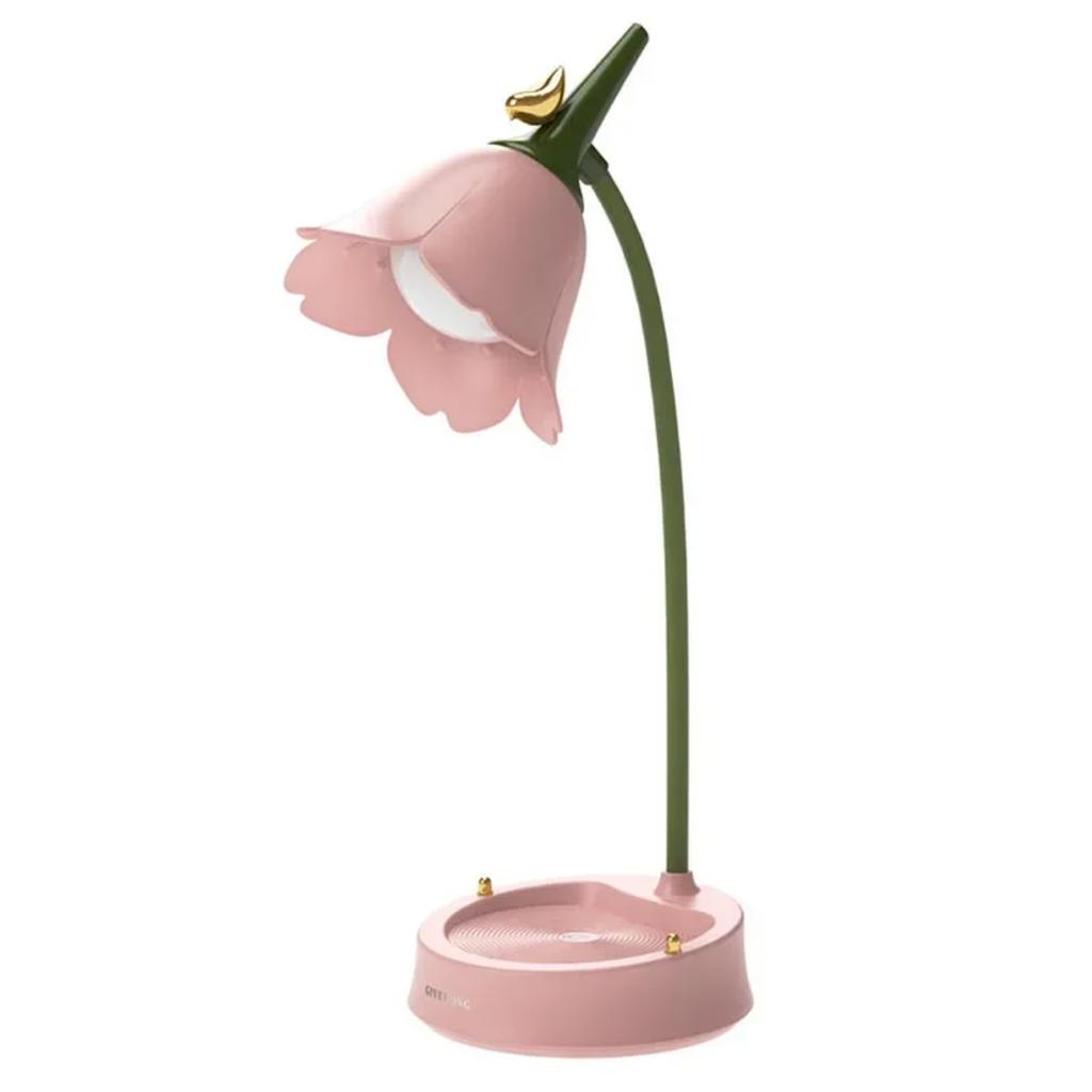 New Flower  Desk Lamp Student Bedroom Room Lighting  Reading Lamp Eye Protection Multi- Lamp Table Light