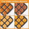 12 Cavity Muffin Cupcake Pan Mini Cheesecake Cake Mold Baking Pan Carbon Steel Non Stick Bakeware Biscuit Pans Muffin Tin Tray