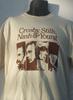 Membres du groupe Crosby Stills Nash Young T-shirt Blanc Manches Courtes pour Fan HD838 T-shirt Unisexe