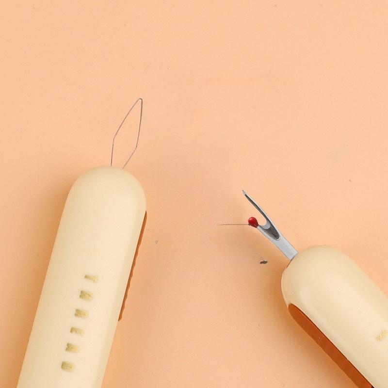 Multifunctional Two-in-one Needle Threading and Knot Removal Tool, Household Sewing Thread Picker, Special Thread Threading Tool for The Elderly