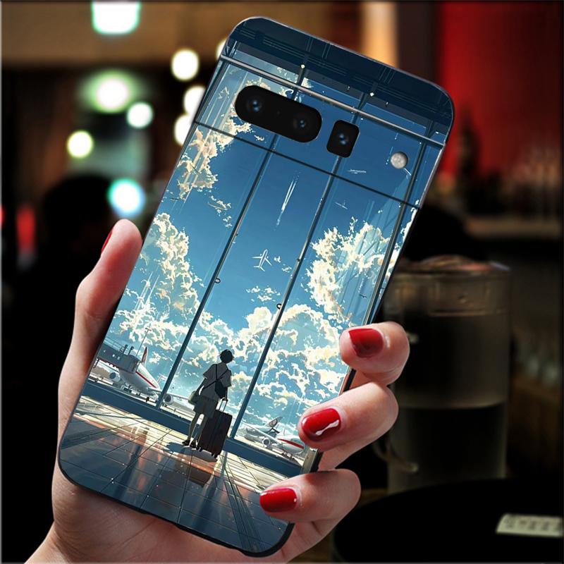 Anime Sceneary Art Phone Case For Google Pixel 10 9 Pro XL 9A 8 7 6 Pro Pixel 8A 7A 6A Pixel 8 7 6 5