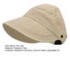 Sun Hat High-Density Anti-UV Fabric Full Face Neck Protection Outdoor Sport Hat