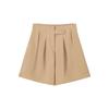 Ice Silk Shorts Women's New Summer Loose High-end Versatile Thin Thin Wide-leg Casual Five-point Pants