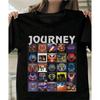 Journey Band Collection Album Gift For Fan Full Size T-shirt