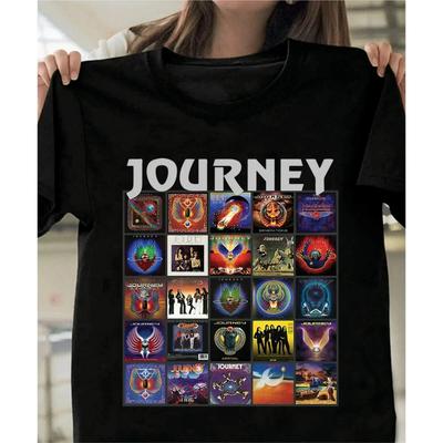 Album Regalo Collezione Band Journey Per Fan T-shirt a Grandezza Naturale