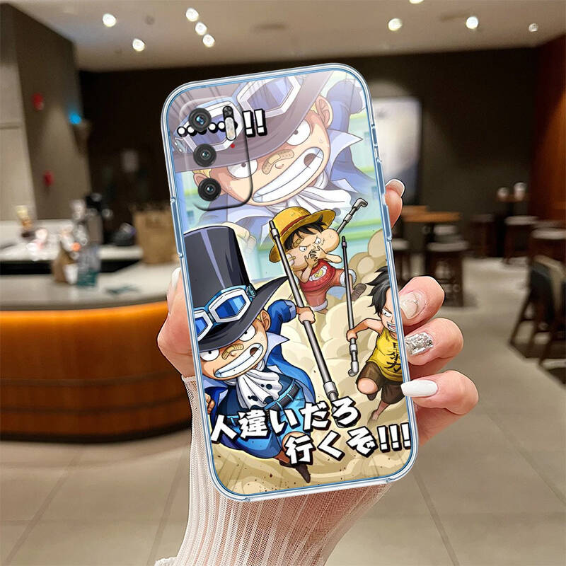 One Piece ACE Luffy Sabo Phone Case for Motorola G14 G15 G24 G30 G31 G32 G34 G41 G42 G51 G52 G50 G60S G60 G62 G72 G71 G73 G84 G85 G200 E32