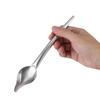 Stainless Steel Sauce Spoon Draw Tool for Dressing Dessert Food Plate Decor Design L