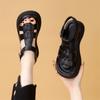 New sandals women's summer versatile casual sports shoes with skirts lightweight niche sandals