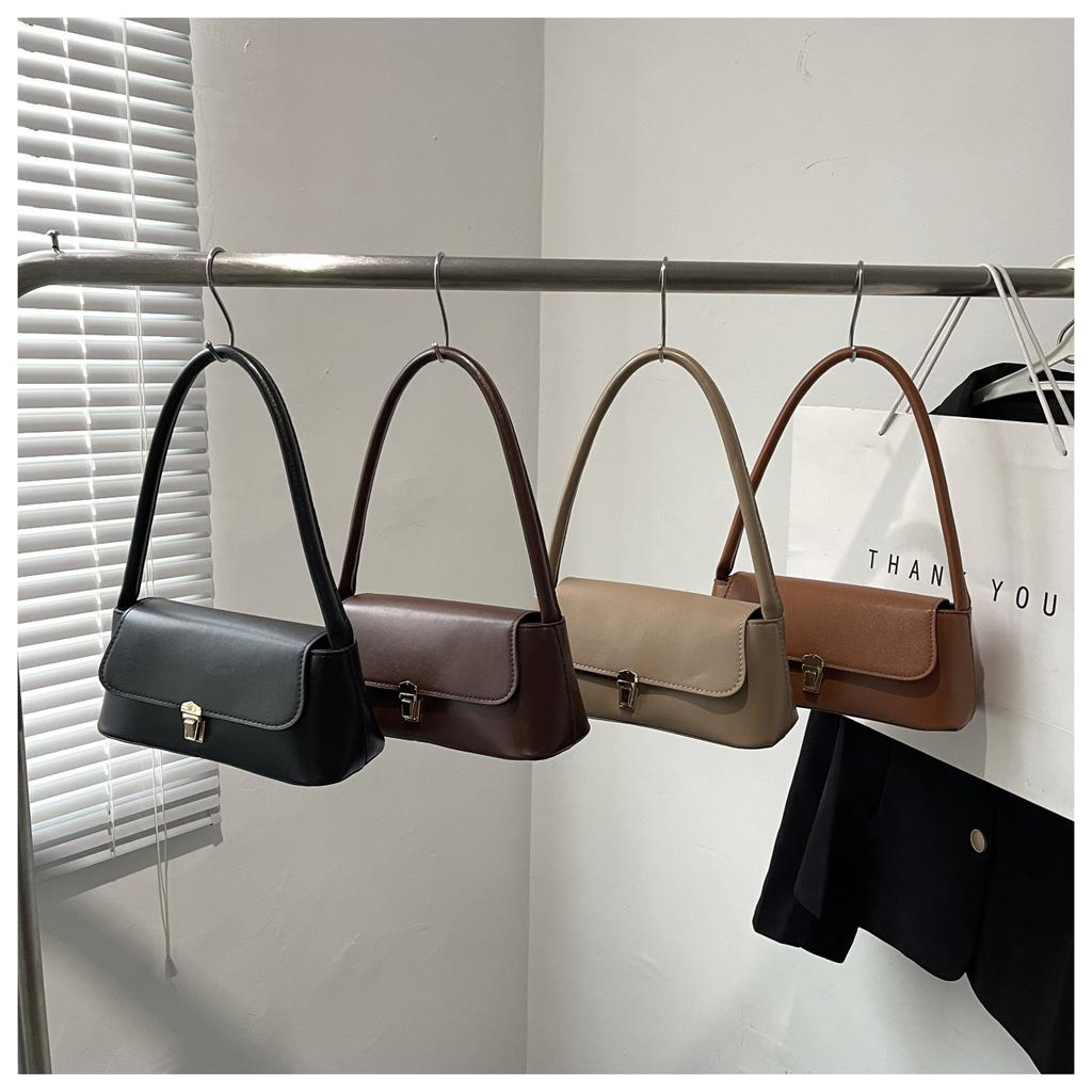 Modische Damen-Schultertasche aus Kunstleder mit einzelnem Riemen, Crossbody-Tasche