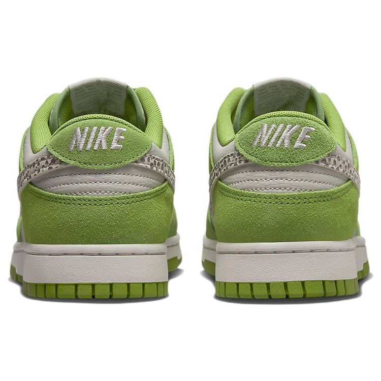Nike Dunk Low Safari Swoosh - Chlorophyll Men Sneakers Green Cave-Stone Light-Iron-Ore DR0156-300