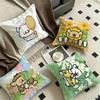 Maltese Cute Line Puppy Dog Pillow Cover for Bedroom Room and Living Room Sofa Decorative Cushion Cover
