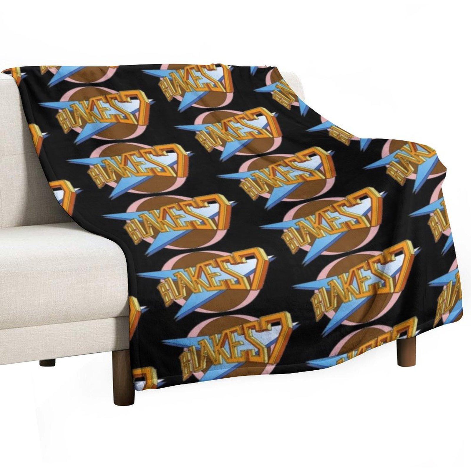 blakes 7 retro 70s tv Throw Blanket decorative Kid S Soft Big Decorative Sofas Blankets 30x40in