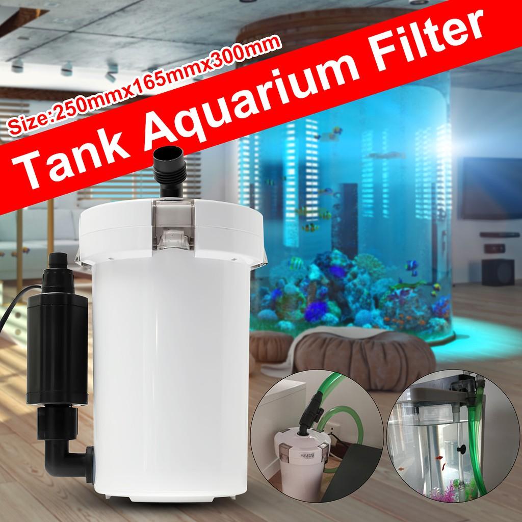 HW-603BL 6W External Canister Filter Table Top Aquarium Fish Tank 400L/h Mini Aquarium External Canister Filter 1Pcs