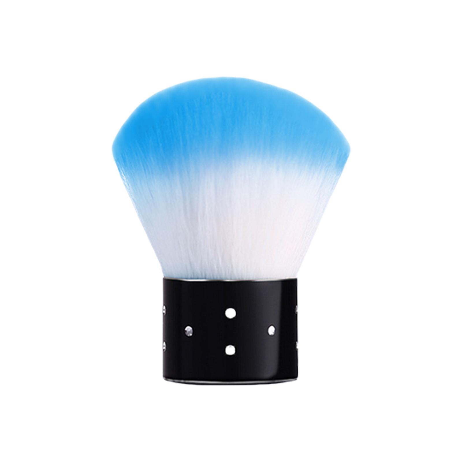 

Мягкая щеточка для ногтей для удаления пыли и грязи, мягкая щетина, эргономичная ручка, щеточка для маникюра, педикюра, ухода за руками и ногами синий