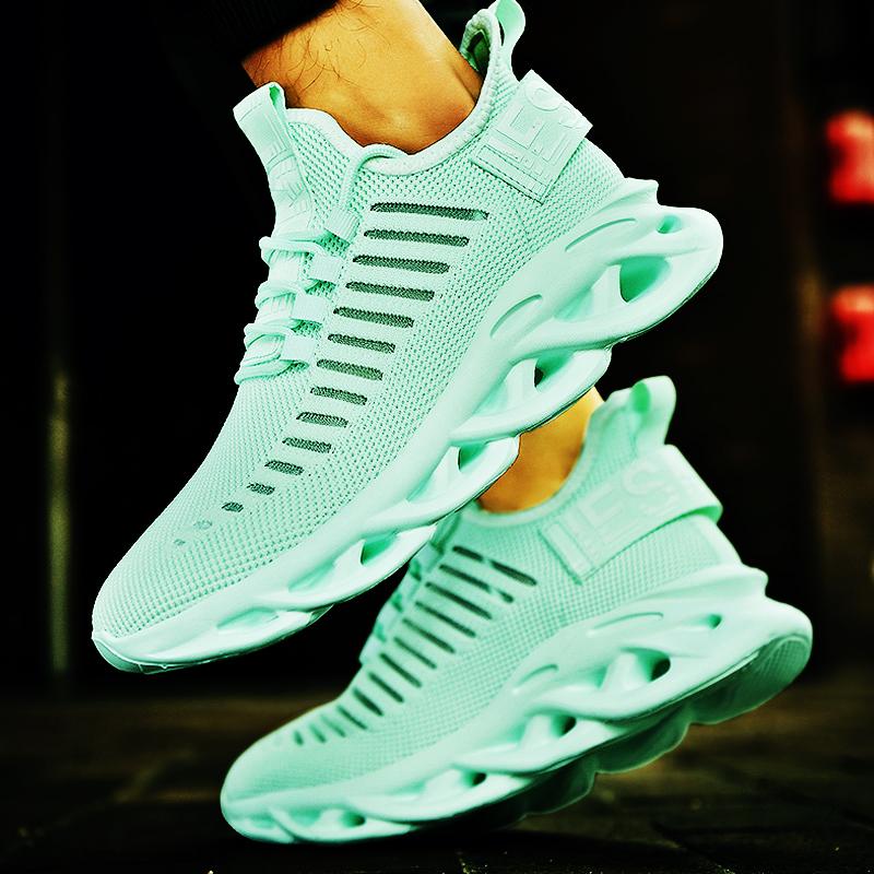 Fashion Sneakers For Men Casual Shoes Breathable Lightweight Men Shoes Spring Autumn Non-Slip Popular Mesh Male Lace Up Shoes