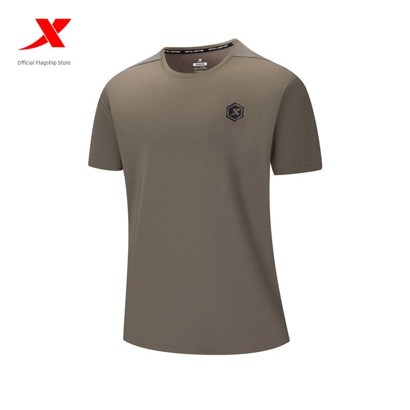 

Tebu Quick-Drying Men s American Muscle Training Fitness Short Sleeve Iron ash -0173 S(/165)