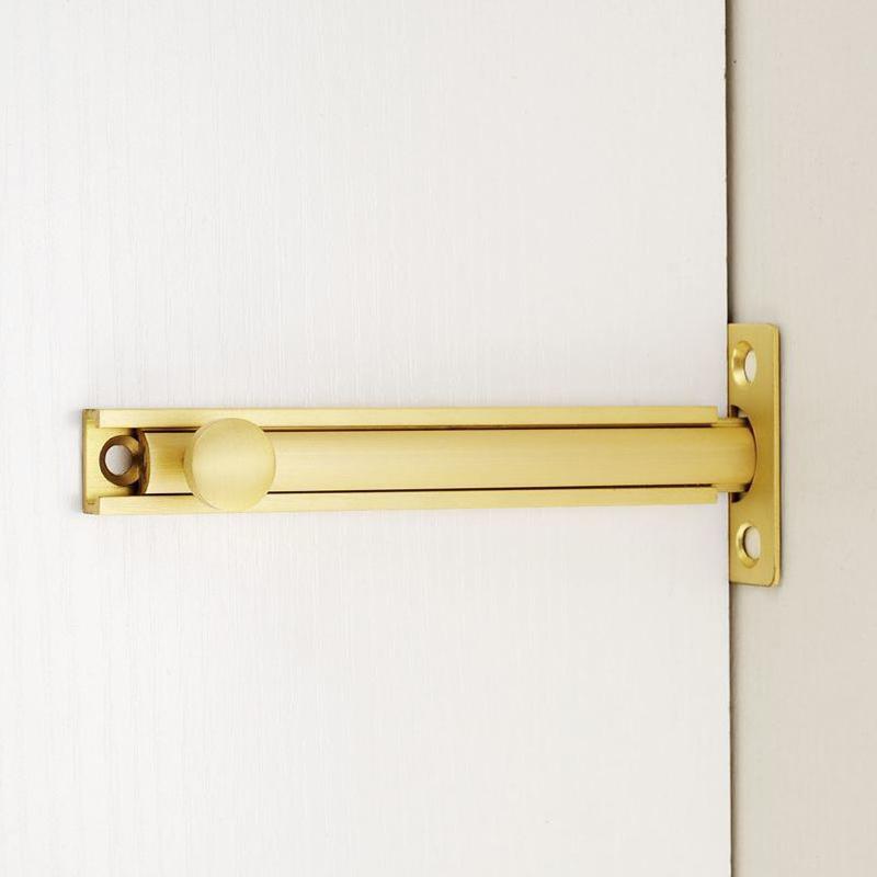 All-Copper Four-Color Universal Latch Security Sliding Door Lock Clear Chinese Latch Home Accessories