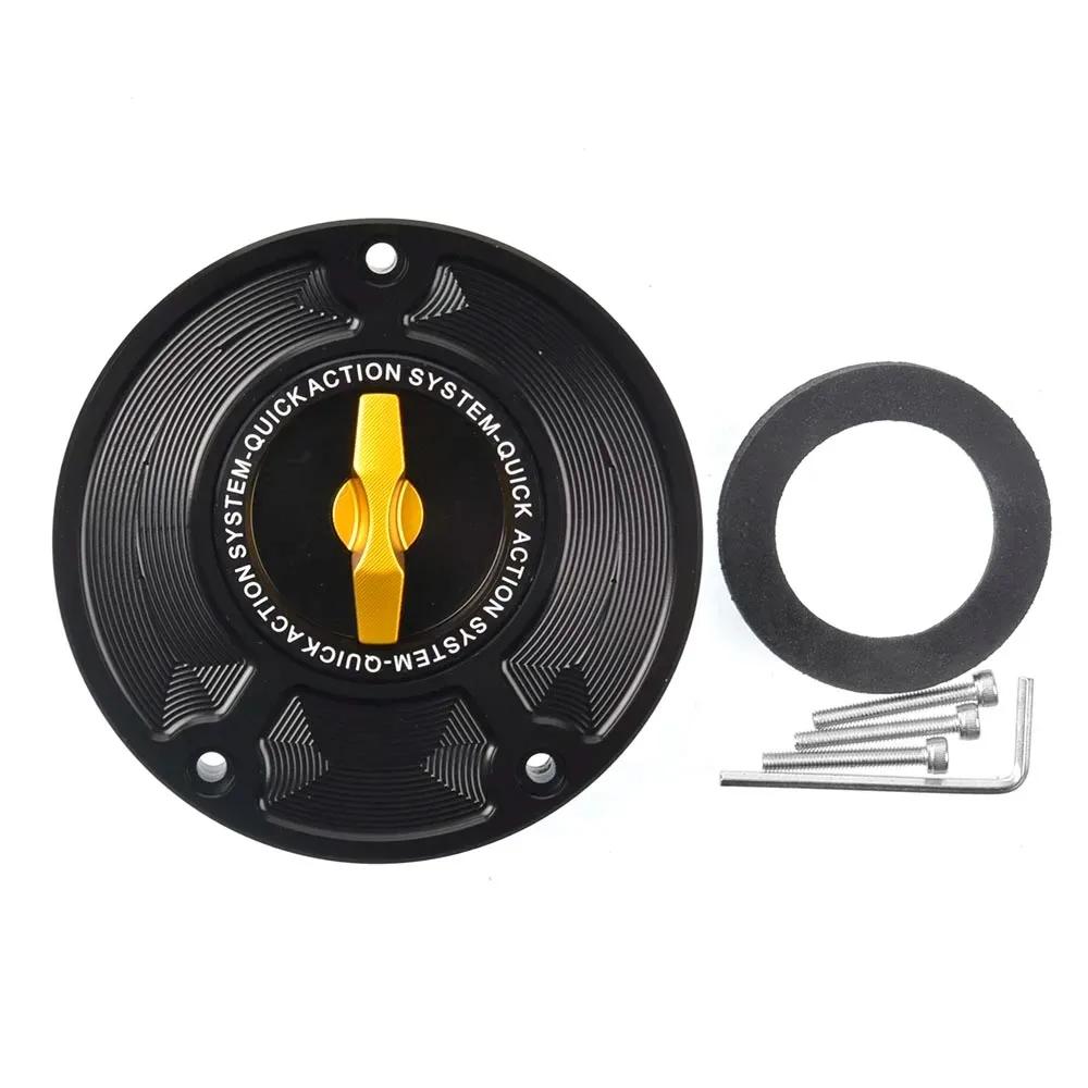 For CBR CBR1000RR ABS 2004-2013 CBR1000RR Fireblade CNC Fuel Gas Tank Cap Cover Aluminum Keyless Motorcycle Accessories