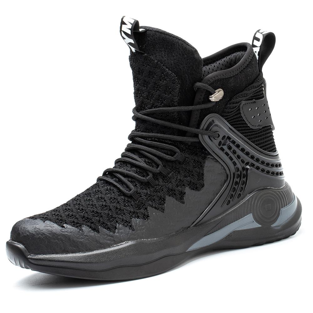 

Fashion 2025 Men Work Safety Boots Anti-smash Anti-puncture Work Sneakers High Top Safety Shoes Men Indestructible Work Boots 42