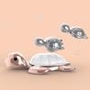 MTM Metamorphose Turtle Family Keychain, Family Turtle, Ocean Friends, Gift, Cute, MTM195-01